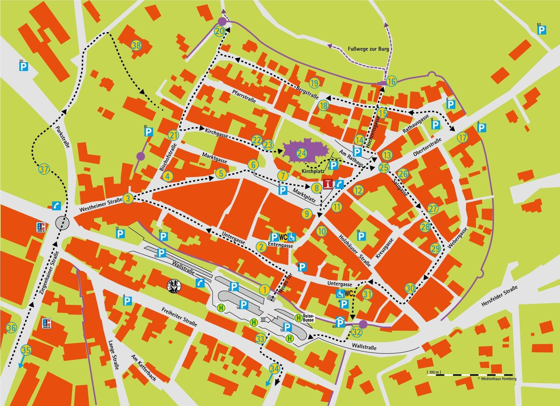 Rundgang Stadtverwaltung Homberg (Efze)