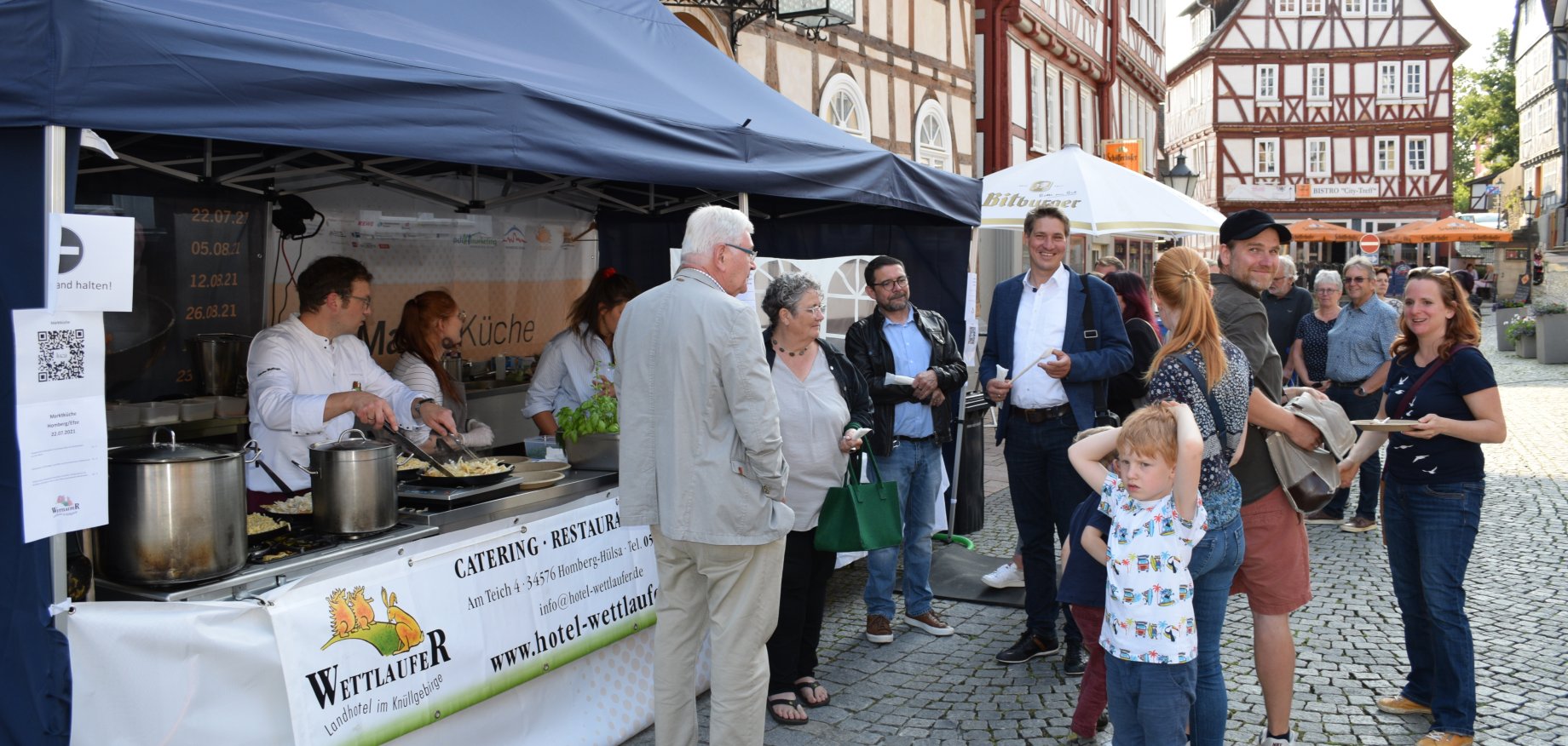 Start der Marktküche ein voller Erfolg SV Homberg (Efze)