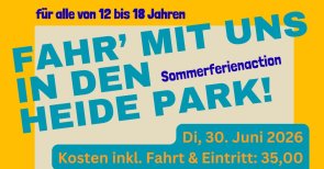 JUZ Flyer - Heidepark Fahrt