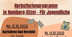 Herbstferienprogramm ab 12  - Herbstferien ab 12J