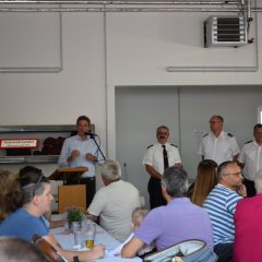 Bürgermeister Dr. Nico Ritz begrüßte die Kameraden der Feuerwehren, die Dorfgemeinschaft und ihre Gäste.